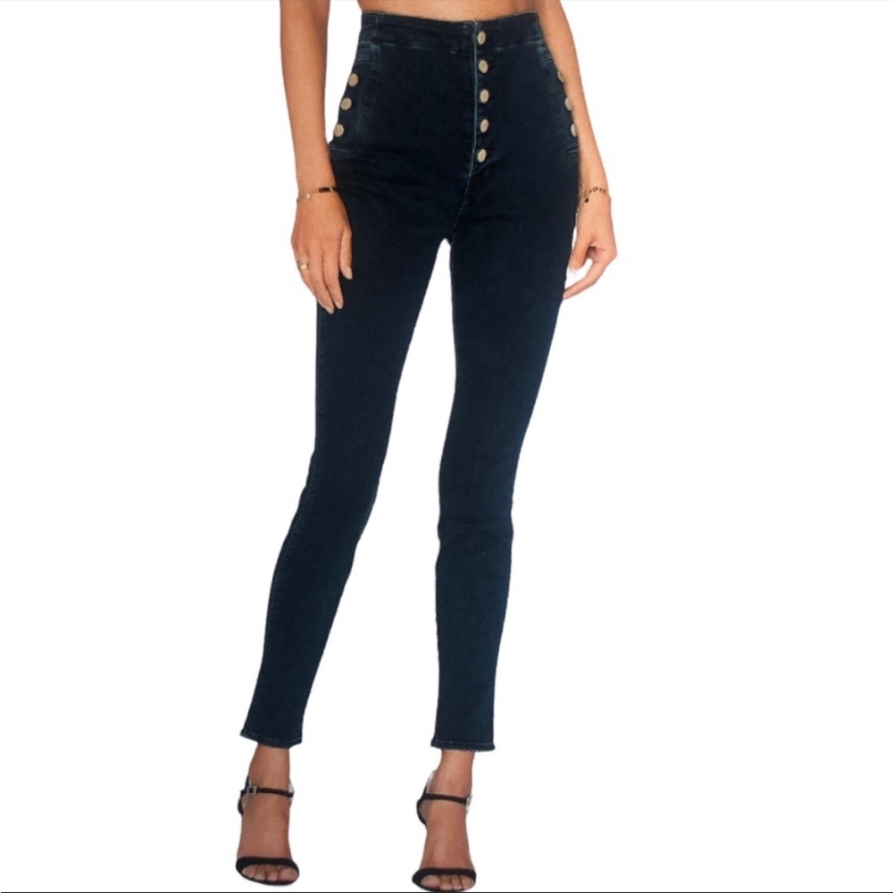 J Brand Natasha Sky High Skinny Jeans